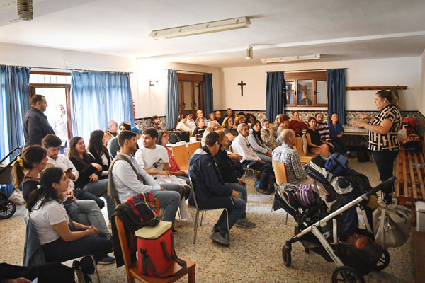 Charla en los Hogares de Santa María