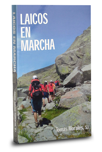 Portada del libro "Laicos en marcha" del Padre Tomás Morales