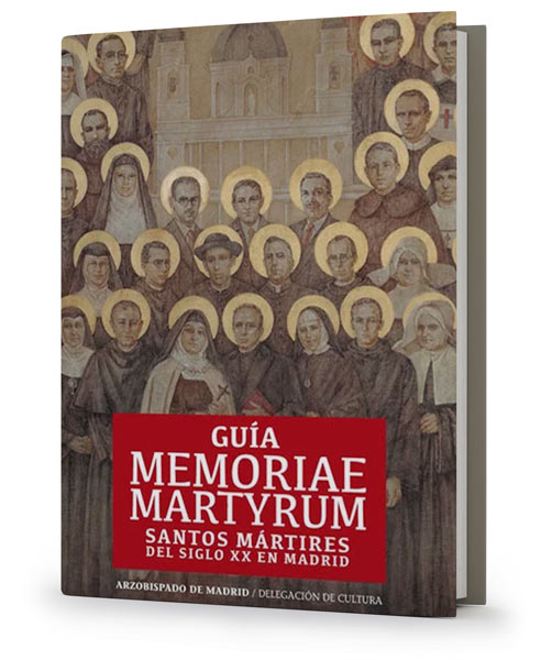 Mockup del libro La Guía Memoriae Martyrum.