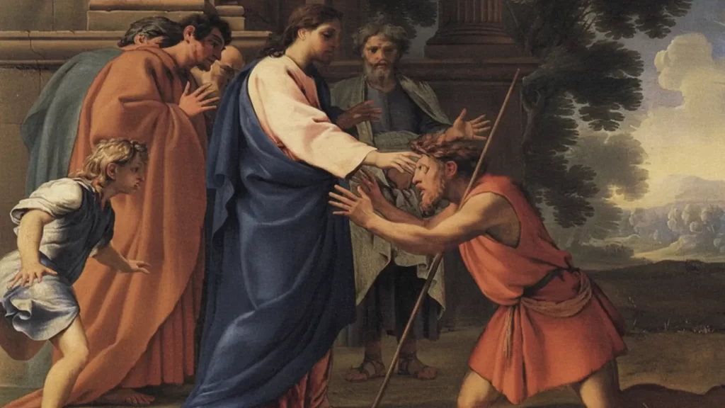 Pintura religiosa que representa la conversión de Saulo, símbolo de la llamada de Dios y de la transformación interior del corazón.