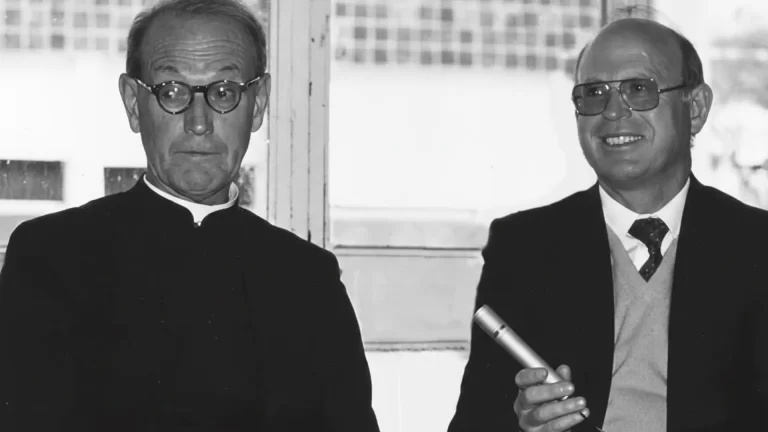 Laureano, consagrado de Stabat Mater, dando testimonio de cómo conoció al venerable padre Tomás Morales