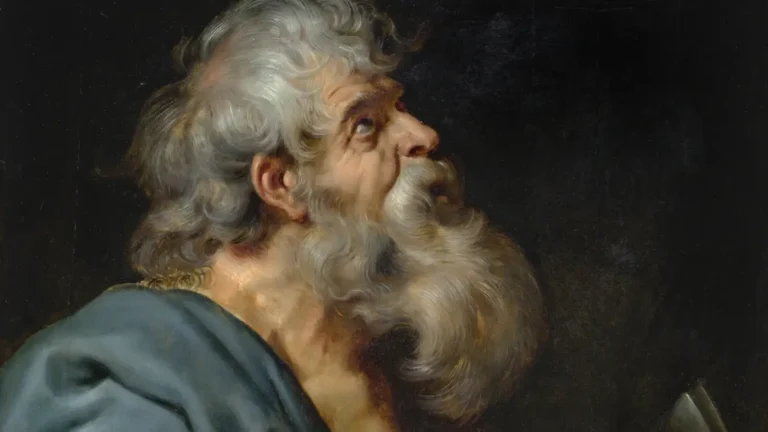 Cuadro de San Matías Apóstol y Mártir de Pedro Pablo Rubens, representando la fidelidad y la elección divina.
