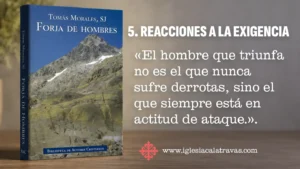 Imagen de portada sobre las reacciones ante la exigencia del Padre Tomás Morales, destacando la actitud de lucha y superación.